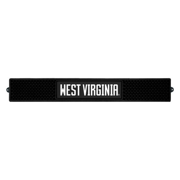 FanMats® - NCAA "West Virginia University" Logo "West Virginia University" Logo Vinyl Drink Mat
