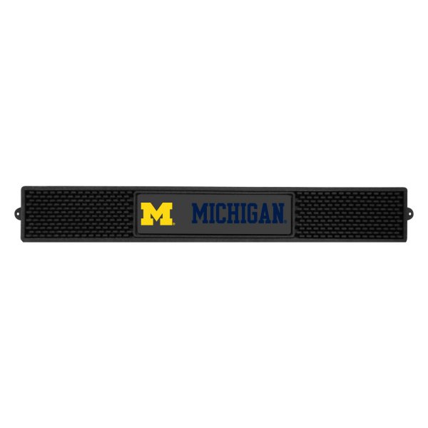 FanMats® - NCAA "University of Michigan" Logo "University of Michigan" Logo Vinyl Drink Mat
