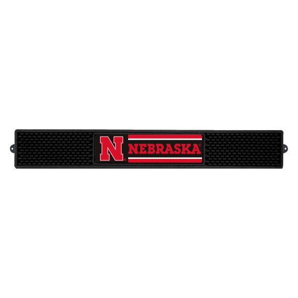 FanMats® - NCAA "University of Nebraska" Logo "University of Nebraska" Logo Vinyl Drink Mat