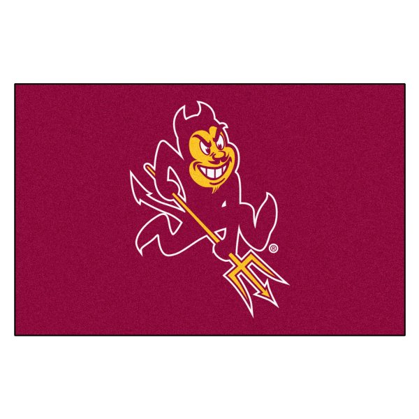 FanMats® - Arizona State University 19" x 30" Nylon Face Starter Mat with "Sparky" Logo