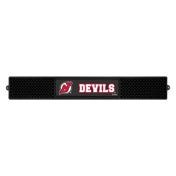FanMats® - NHL "New Jersey Devils" Logo "New Jersey Devils" Logo Vinyl Drink Mat