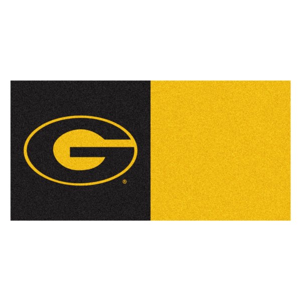 FanMats® - Grambling State University 18" x 18" Nylon Face Team Carpet Tiles with "Oval G" Logo