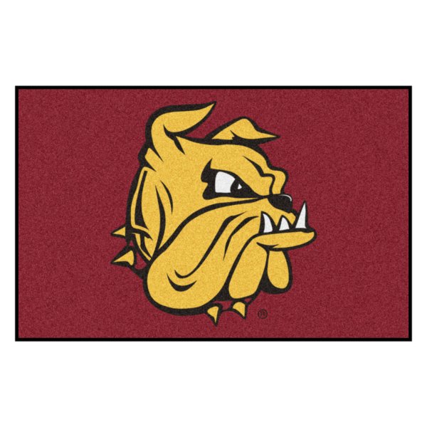 FanMats® - University of Minnesota-Duluth 19" x 30" Nylon Face Starter Mat with "Champ the Bulldog" Logo