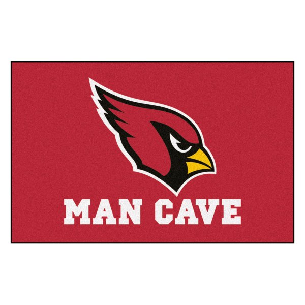 FanMats® - Arizona Cardinals 19" x 30" Nylon Face Man Cave Starter Mat with "Cardinal" Logo
