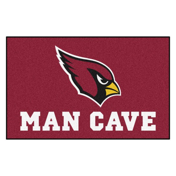 FanMats® - Arizona Cardinals 60" x 96" Nylon Face Man Cave Ulti-Mat with "Cardinal" Logo