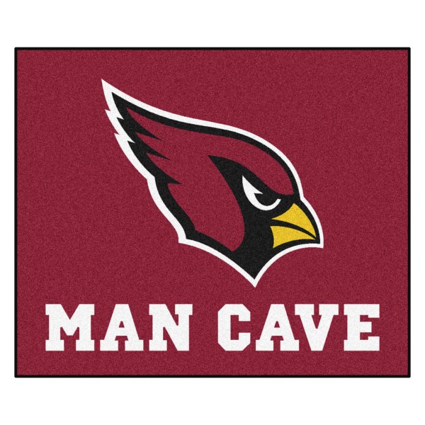 FanMats® - Arizona Cardinals 59.5" x 71" Nylon Face Man Cave Tailgater Mat with "Cardinal" Logo