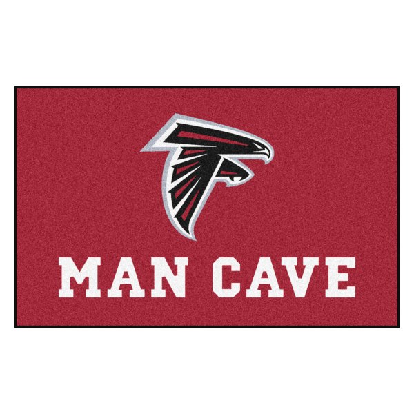 FanMats® - Atlanta Falcons 60" x 96" Nylon Face Man Cave Ulti-Mat with "Falcon" Logo