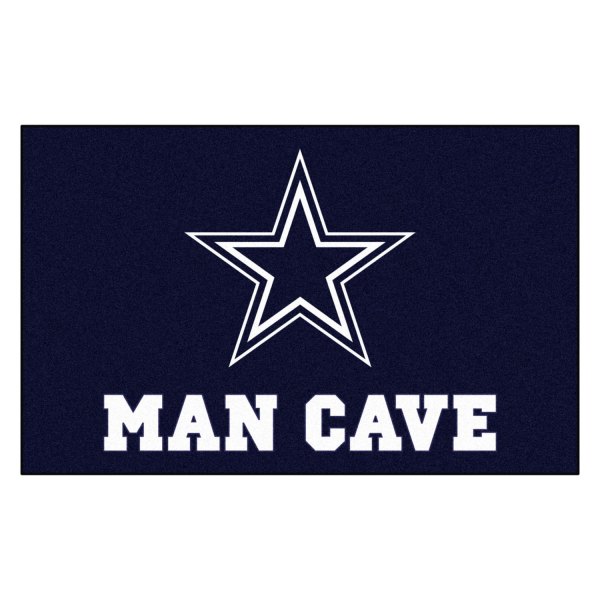 FanMats® - Dallas Cowboys 60" x 96" Nylon Face Man Cave Ulti-Mat with "Star" Logo