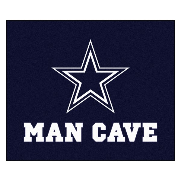 FanMats® - Dallas Cowboys 59.5" x 71" Nylon Face Man Cave Tailgater Mat with "Star" Logo