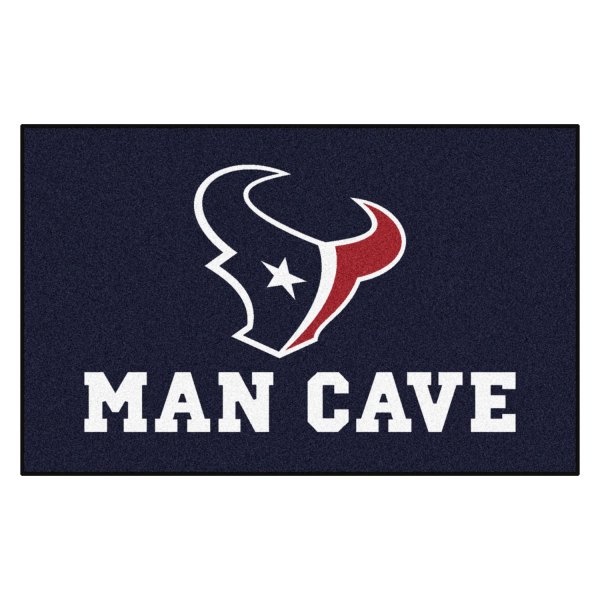 FanMats® - Houston Texans 60" x 96" Nylon Face Man Cave Ulti-Mat with "Texans" Logo