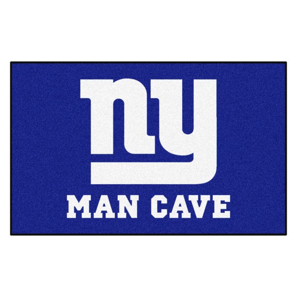FanMats® - New York Giants 60" x 96" Nylon Face Man Cave Ulti-Mat with "NY" Logo