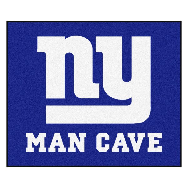 FanMats® - New York Giants 59.5" x 71" Nylon Face Man Cave Tailgater Mat with "NY" Logo