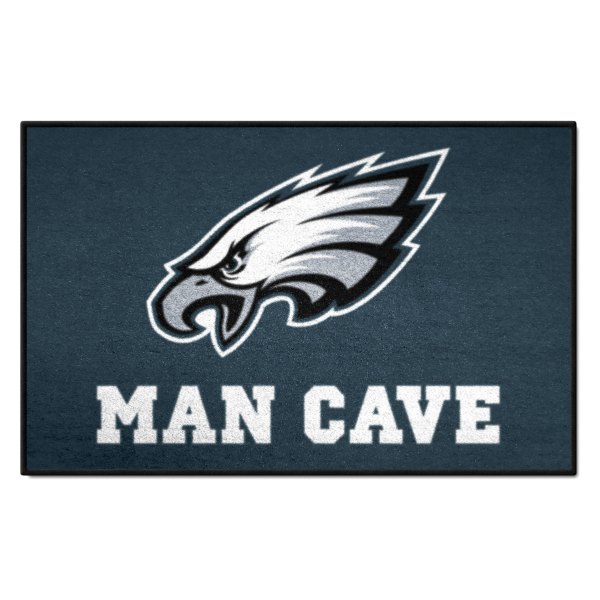 FanMats® - Philadelphia Eagles 19" x 30" Nylon Face Man Cave Starter Mat with "Eagles" Logo