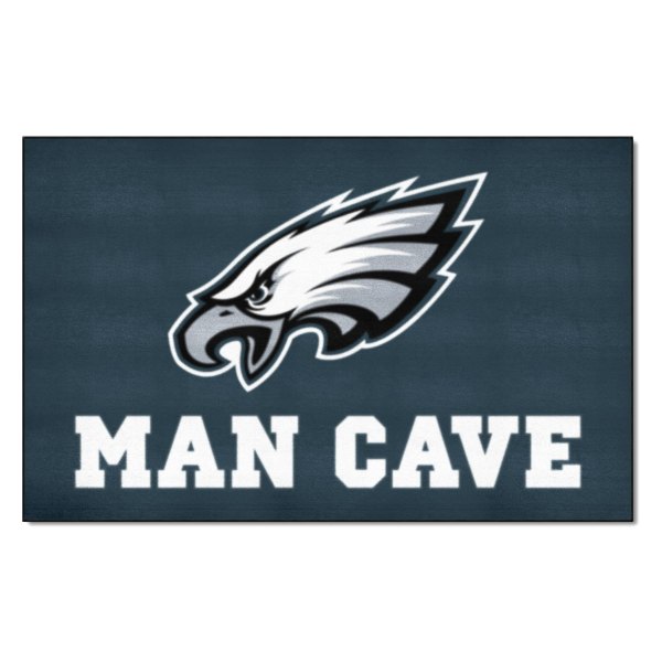 FanMats® - Philadelphia Eagles 60" x 96" Nylon Face Man Cave Ulti-Mat with "Eagles" Logo