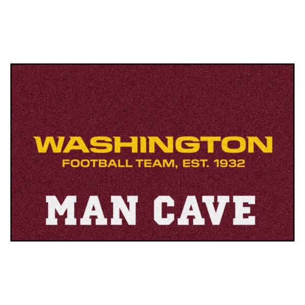 FanMats® - Washington Football Team 60" x 96" Nylon Face Man Cave Ulti-Mat