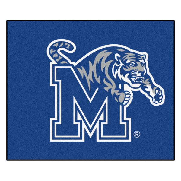 FanMats® - University of Memphis 59.5" x 71" Nylon Face Tailgater Mat with "M & Tiger" Logo