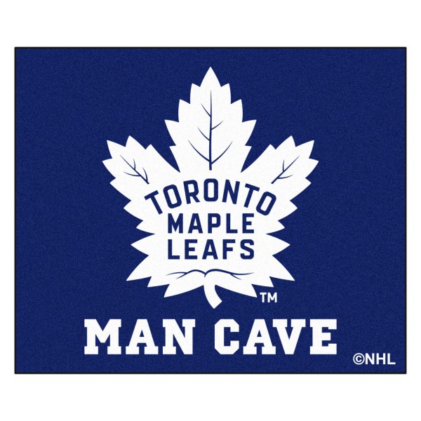 FanMats® - Toronto Maple Leafs 59.5" x 71" Nylon Face Man Cave Tailgater Mat with "Maple Leaf" Logo