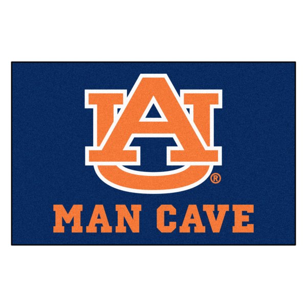 FanMats® - Auburn University 19" x 30" Nylon Face Man Cave Starter Mat with "AU" Logo