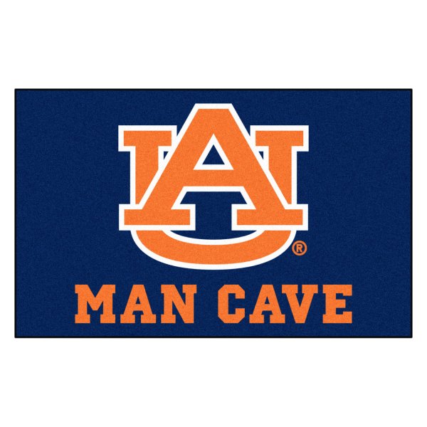 FanMats® - Auburn University 60" x 96" Nylon Face Man Cave Ulti-Mat with "AU" Logo