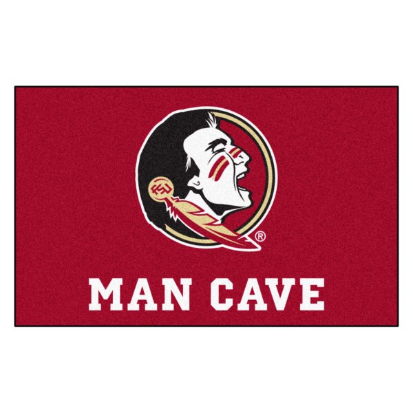 FanMats® - Florida State University 60" x 96" Nylon Face Man Cave Ulti-Mat with "Seminole" Logo