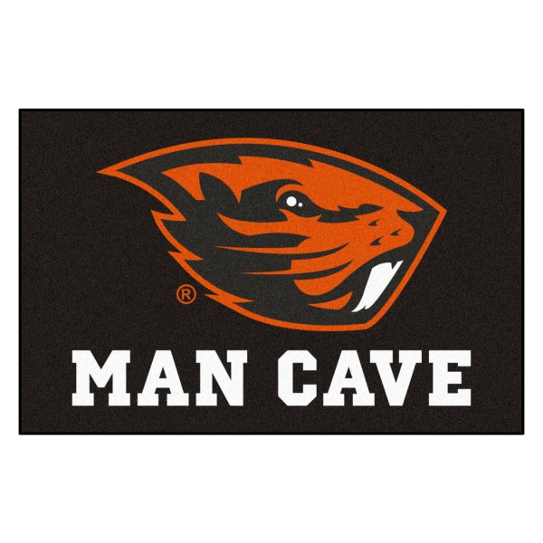 FanMats® - Oregon State University 19" x 30" Nylon Face Man Cave Starter Mat with "Beaver" Logo
