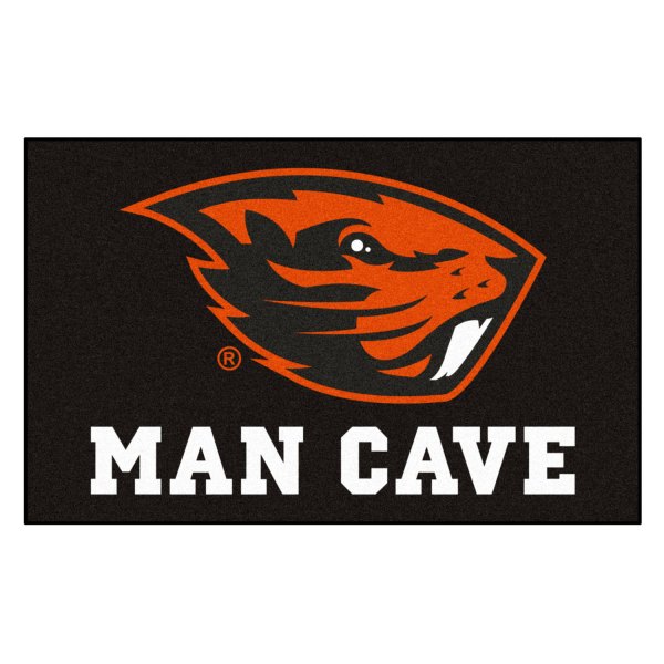 FanMats® - Oregon State University 60" x 96" Nylon Face Man Cave Ulti-Mat with "Beaver" Logo