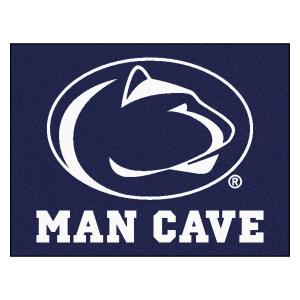 FanMats® - Penn State University 33.75" x 42.5" Nylon Face Man Cave All-Star Floor Mat with "Nittany Lion" Logo