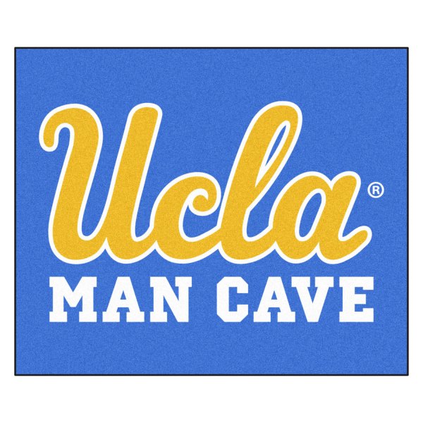 FanMats® - University of California (Los Angeles) 59.5" x 71" Nylon Face Man Cave Tailgater Mat with "script UCLA" Logo