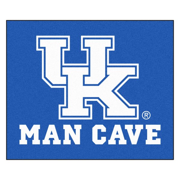 FanMats® - University of Kentucky 59.5" x 71" Nylon Face Man Cave Tailgater Mat with "UK" Logo
