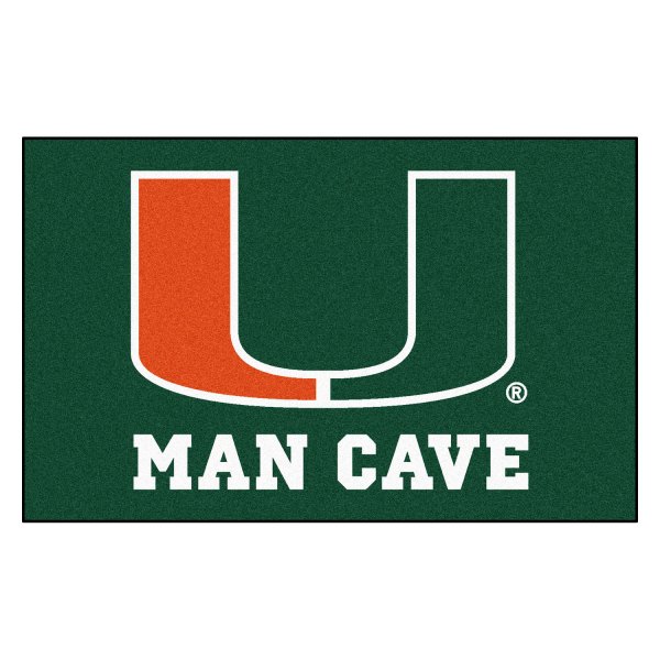 FanMats® - Oakland Athletics 60" x 96" Nylon Face Man Cave Ulti-Mat with "U" Logo