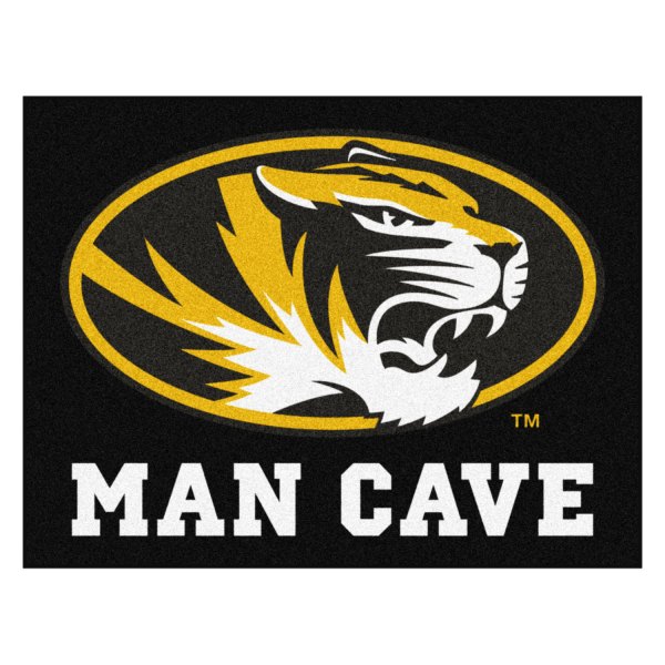 FanMats® - University of Missouri 33.75" x 42.5" Nylon Face Man Cave All-Star Floor Mat