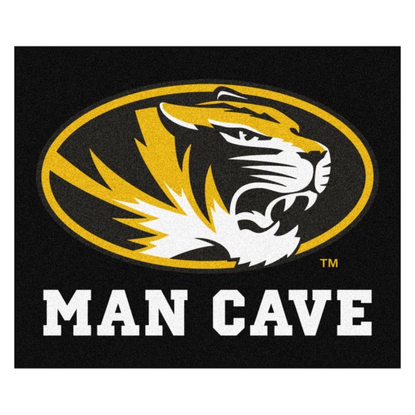 FanMats® - University of Missouri 59.5" x 71" Nylon Face Man Cave Tailgater Mat