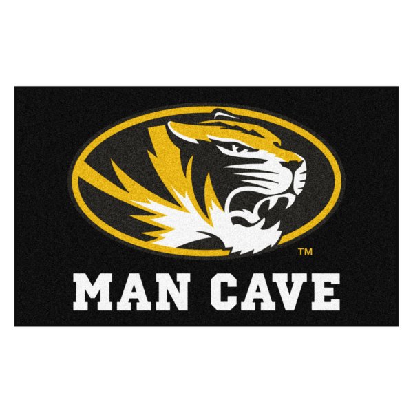 FanMats® - University of Missouri 60" x 96" Nylon Face Man Cave Ulti-Mat