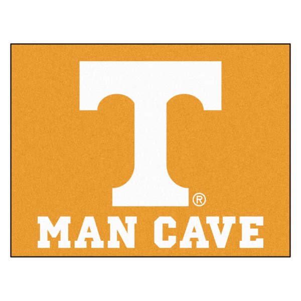FanMats® - University of Tennessee 33.75" x 42.5" Nylon Face Man Cave All-Star Floor Mat with "Power T" Logo