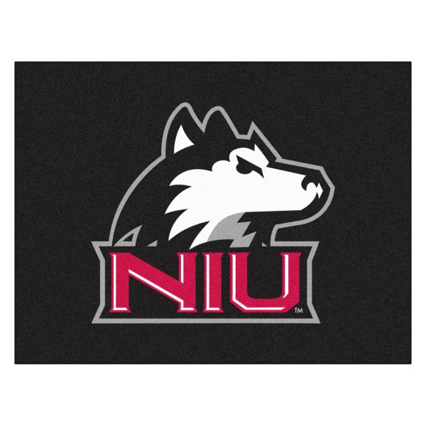 FanMats® - Northern Illinois University 33.75" x 42.5" Nylon Face All-Star Floor Mat with "NIU & Husky" Logo