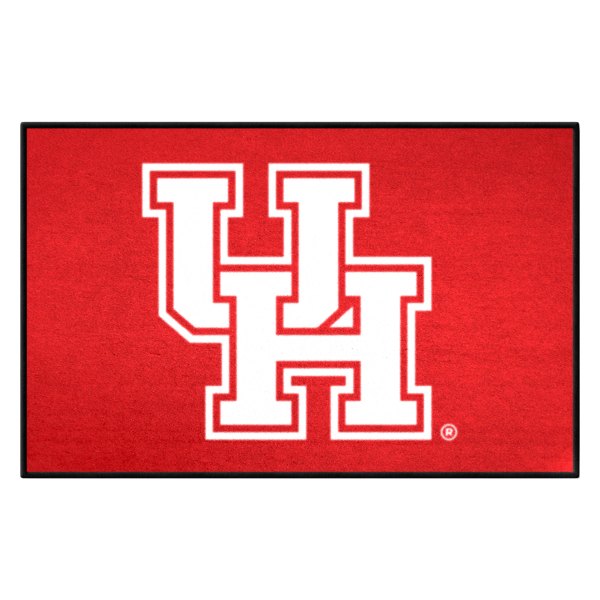 FanMats® - University of Houston 19" x 30" Nylon Face Starter Mat with "Interlocked UH" Logo