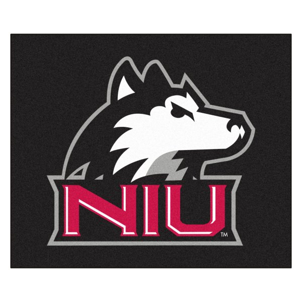 FanMats® - Northern Illinois University 59.5" x 71" Nylon Face Tailgater Mat with "NIU & Husky" Logo