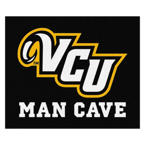 FanMats® - Virginia Commonwealth University 59.5" x 71" Nylon Face Man Cave Tailgater Mat with "VCU" Logo