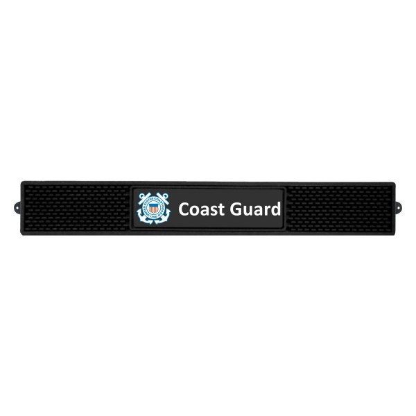 FanMats® - Military "Coast Guard" Logo "Coast Guard" Logo Vinyl Drink Mat