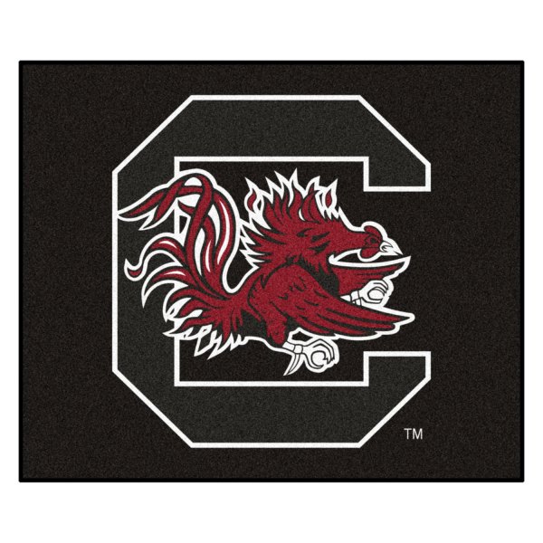 FanMats® - University of South Carolina 59.5" x 71" Nylon Face Tailgater Mat with "Block C & Gamecock" Logo