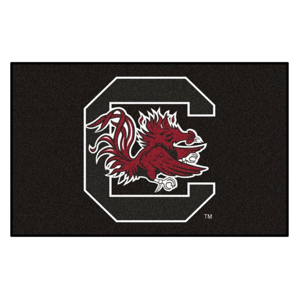 FanMats® - University of South Carolina 60" x 96" Nylon Face Ulti-Mat with "Block C & Gamecock" Logo