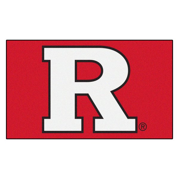 FanMats® - Rutgers University 19" x 30" Nylon Face Starter Mat with "Block R" Logo
