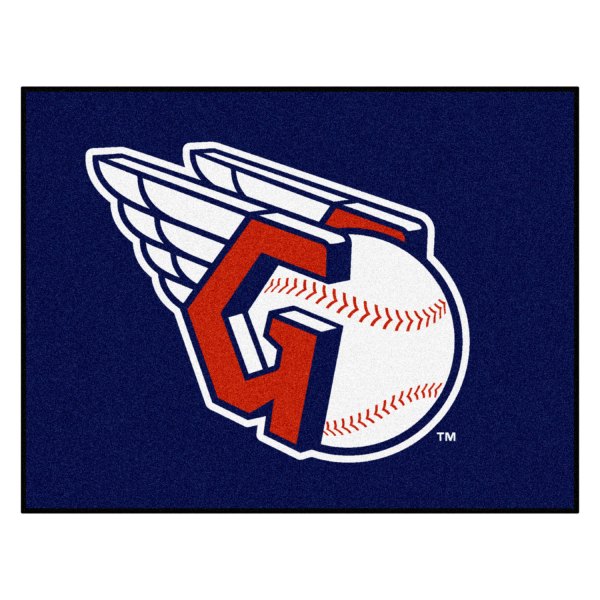 FanMats® - Cleveland Indians 33.75" x 42.5" Nylon Face All-Star Floor Mat with "C" Logo