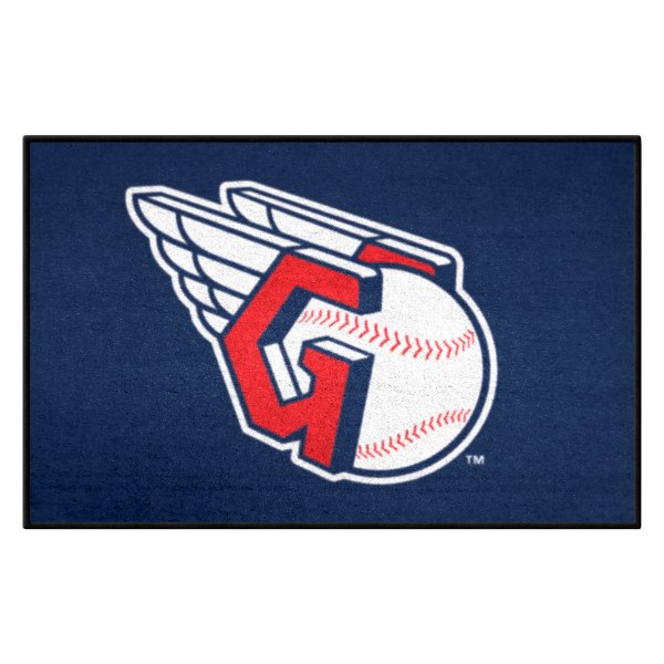 FanMats® - Cleveland Indians 19" x 30" Nylon Face Starter Mat with "C" Logo