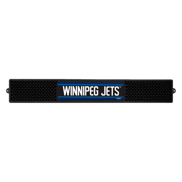 FanMats® - NHL "Winnipeg Jets" Logo "Winnipeg Jets" Logo Vinyl Drink Mat