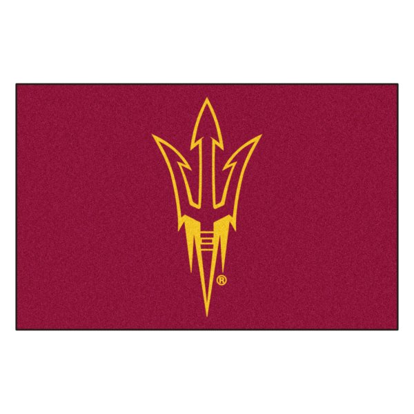 FanMats® - Arizona State University 19" x 30" Nylon Face Starter Mat with "Pitchfork" Logo