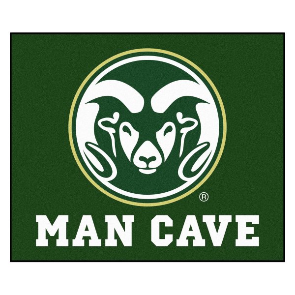 FanMats® - Colorado State University 59.5" x 71" Nylon Face Man Cave Tailgater Mat with "Ram" Logo