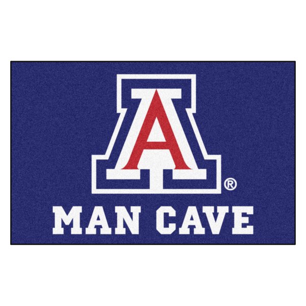 FanMats® - University of Arizona 19" x 30" Nylon Face Man Cave Starter Mat with "A" Primary Logo