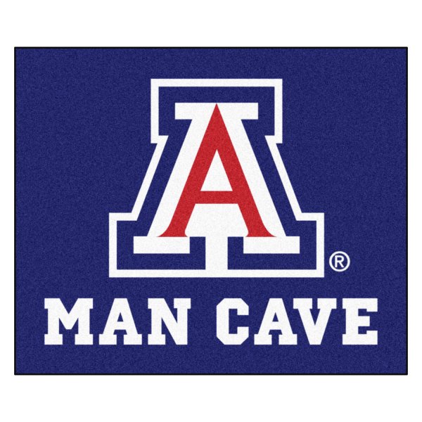 FanMats® - University of Arizona 59.5" x 71" Nylon Face Man Cave Tailgater Mat with "A" Primary Logo