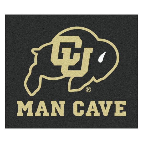 FanMats® - University of Colorado 59.5" x 71" Nylon Face Man Cave Tailgater Mat with "CU & Buffalo" Logo